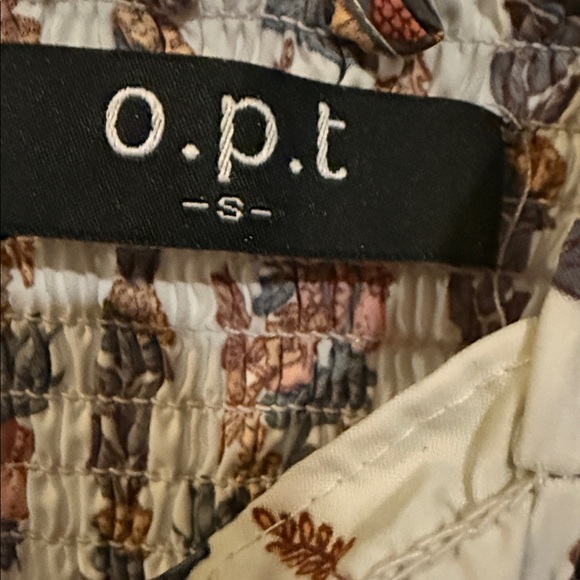 Anthropologie OPT Daphne Dress in Floral Vines Size S - Picture 6 of 6